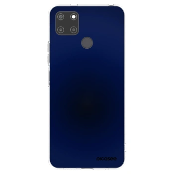 Picasee silikonska prozirna maskica za Realme C21Y - Deep Ocean