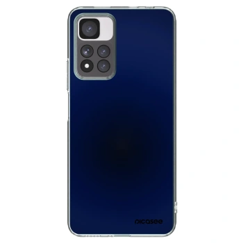 Picasee silikonska prozirna maskica za Xiaomi Redmi Note 11 Pro+ 5G - Deep Ocean