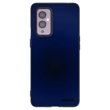 Picasee crna silikonska maskica za OnePlus 9 - Deep Ocean