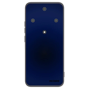 Picasee crna silikonska maskica za Honor Magic5 Lite 5G - Deep Ocean