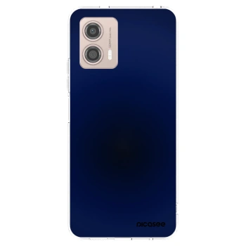 Picasee silikonska prozirna maskica za Motorola Moto G53 5G - Deep Ocean