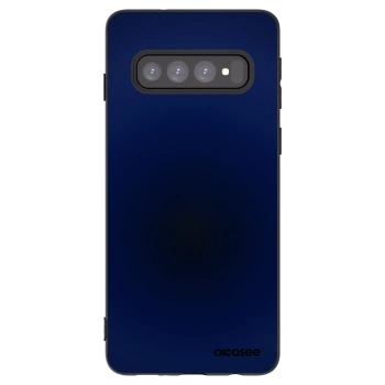 Picasee crna silikonska maskica za Samsung Galaxy S10 G973 - Deep Ocean