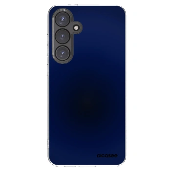 Picasee silikonska prozirna maskica za Samsung Galaxy S24 FE S721B - Deep Ocean