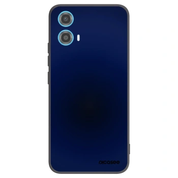 Picasee crna silikonska maskica za Motorola Moto G34 5G - Deep Ocean