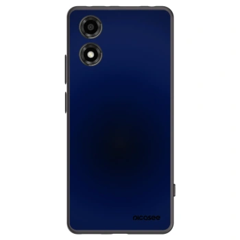 Picasee crna silikonska maskica za Motorola Moto E14 - Deep Ocean