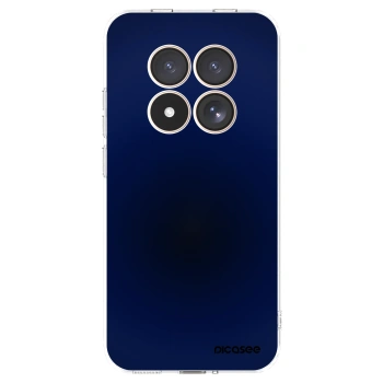Picasee silikonska prozirna maskica za Xiaomi Redmi Note 15 Pro 4G - Deep Ocean