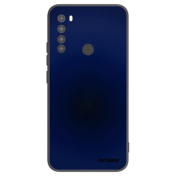 Picasee crna silikonska maskica za Xiaomi Redmi Note 8 - Deep Ocean