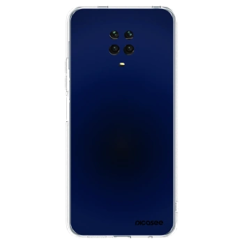 Picasee silikonska prozirna maskica za Xiaomi Redmi Note 9 Pro - Deep Ocean