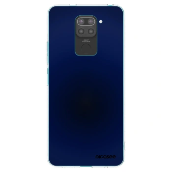 Picasee crna silikonska maskica za Xiaomi Redmi Note 9 - Deep Ocean