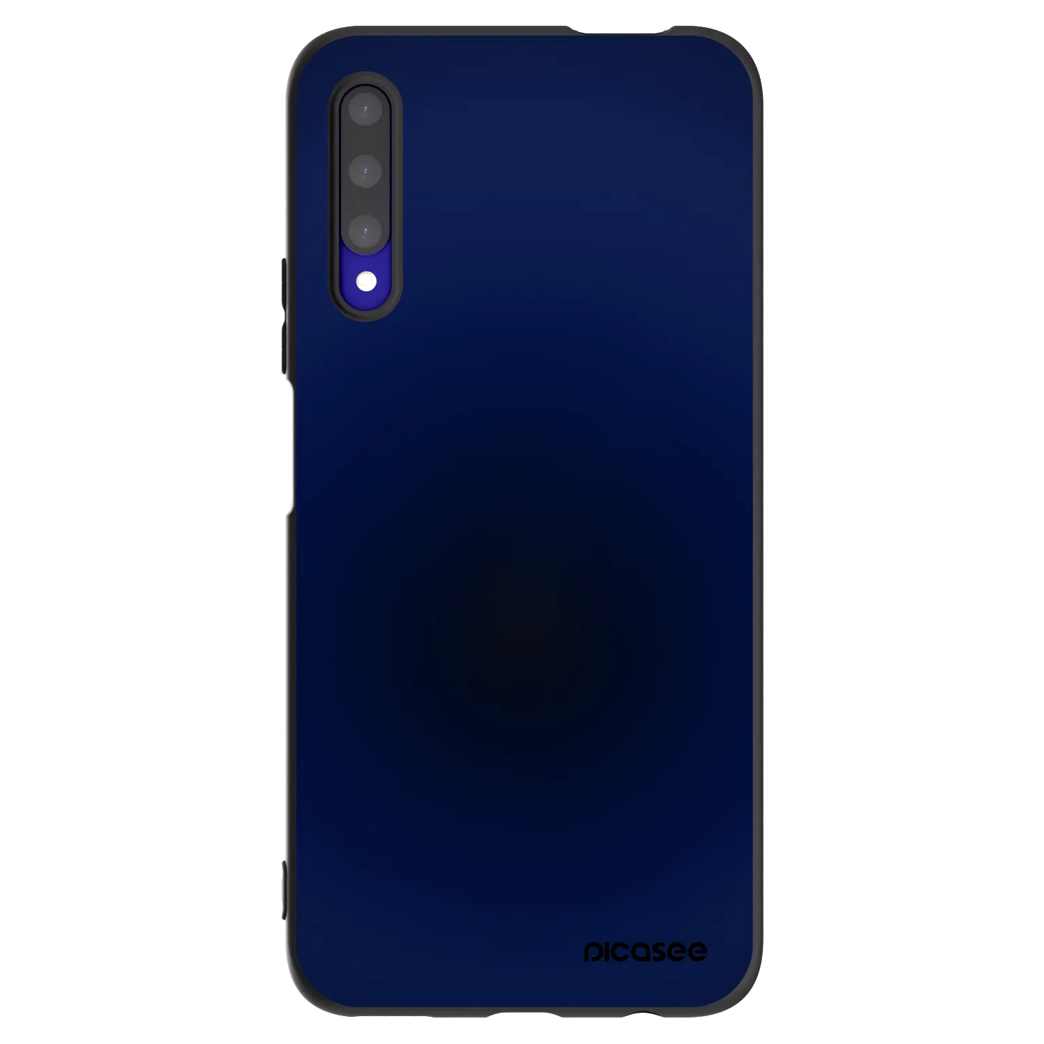 Picasee crna silikonska maskica za Honor 9X Pro - Deep Ocean