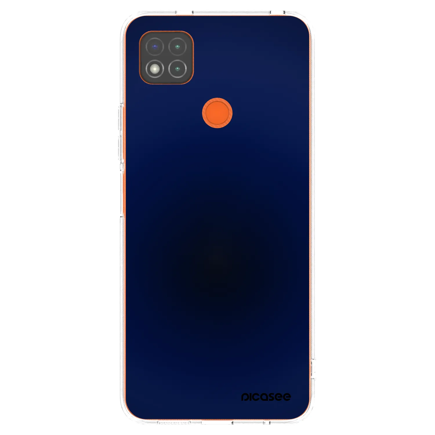 Picasee silikonska prozirna maskica za Xiaomi Redmi 9C - Deep Ocean