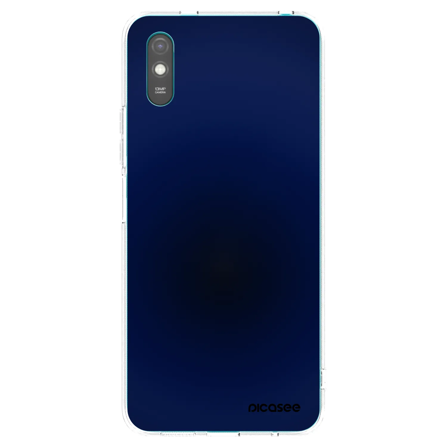 Picasee silikonska prozirna maskica za Xiaomi Redmi 9A - Deep Ocean