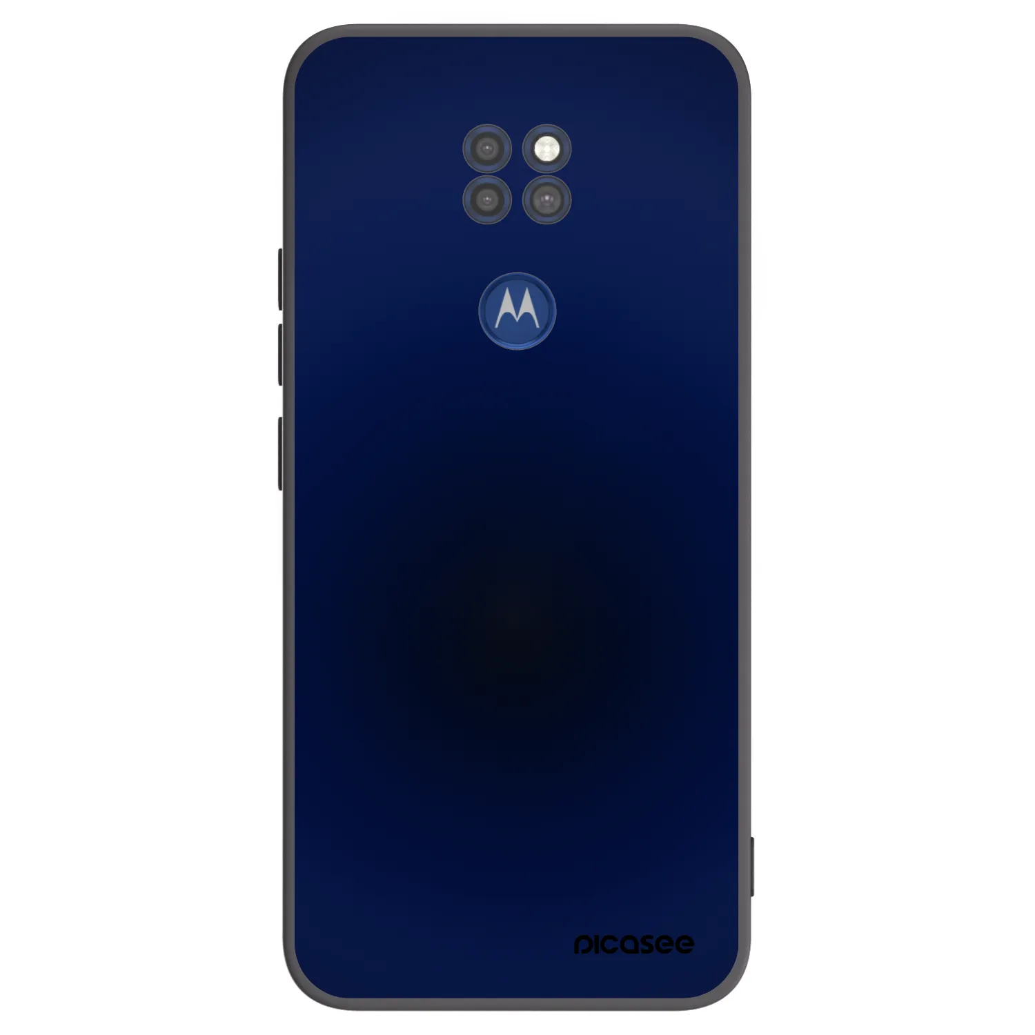 Picasee crna silikonska maskica za Motorola Moto G9 Play - Deep Ocean