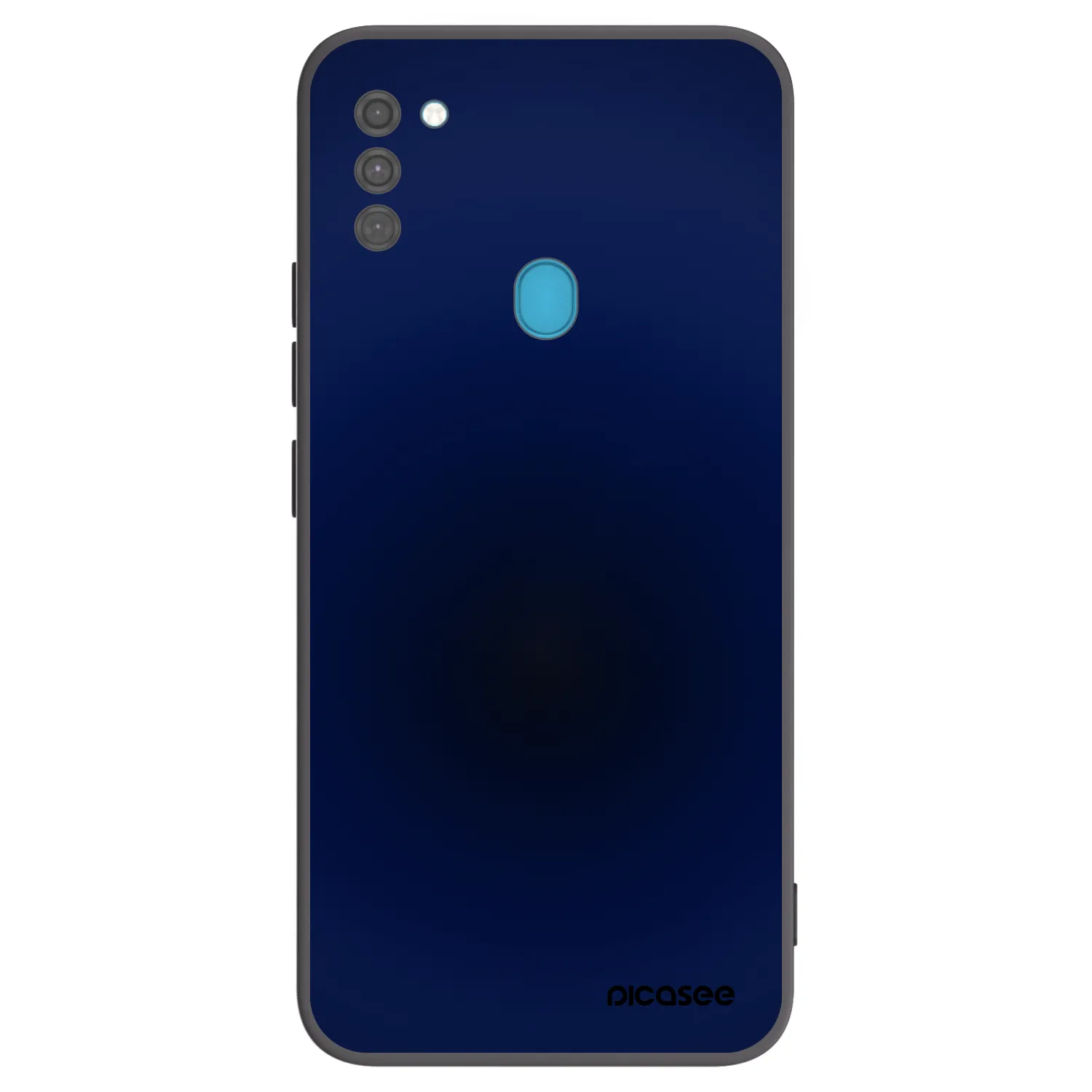 Picasee crna silikonska maskica za Samsung Galaxy M11 - Deep Ocean
