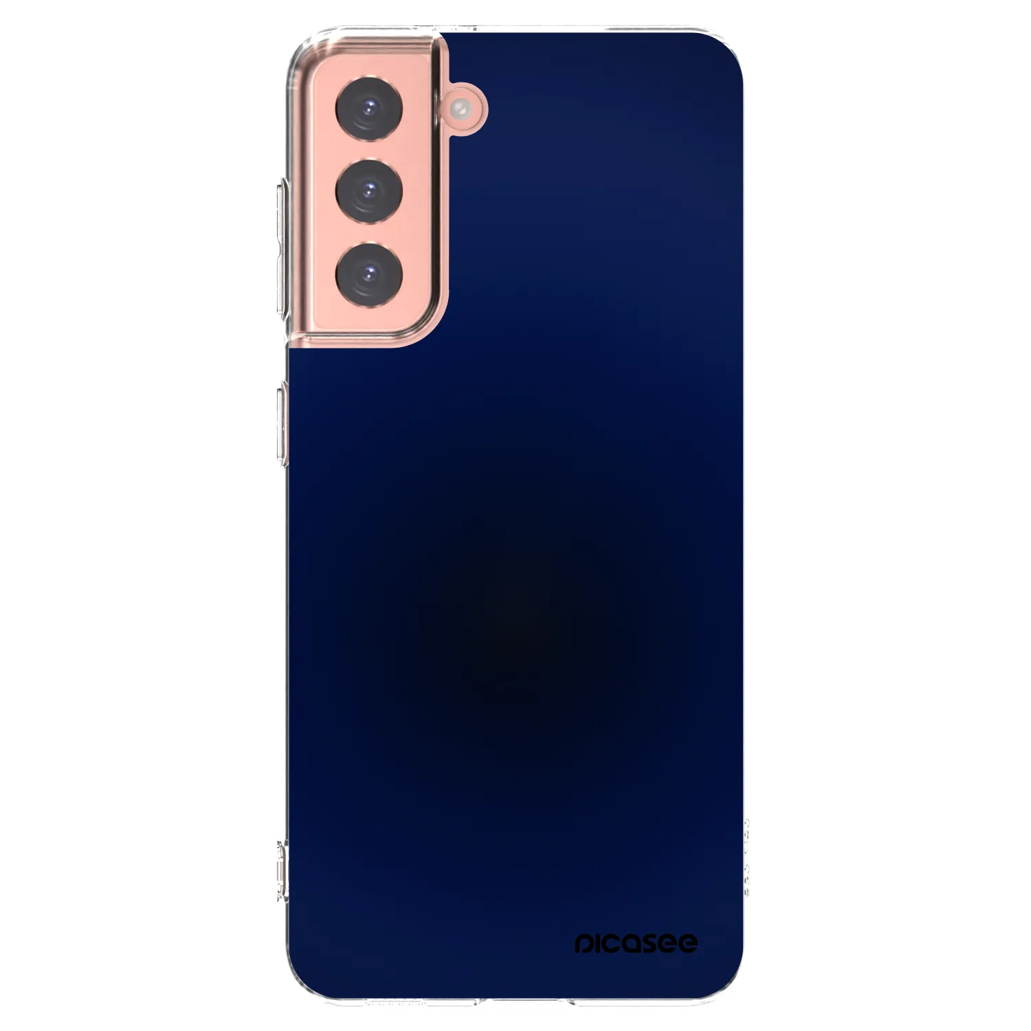 Picasee silikonska prozirna maskica za Samsung Galaxy S21 5G G991B - Deep Ocean