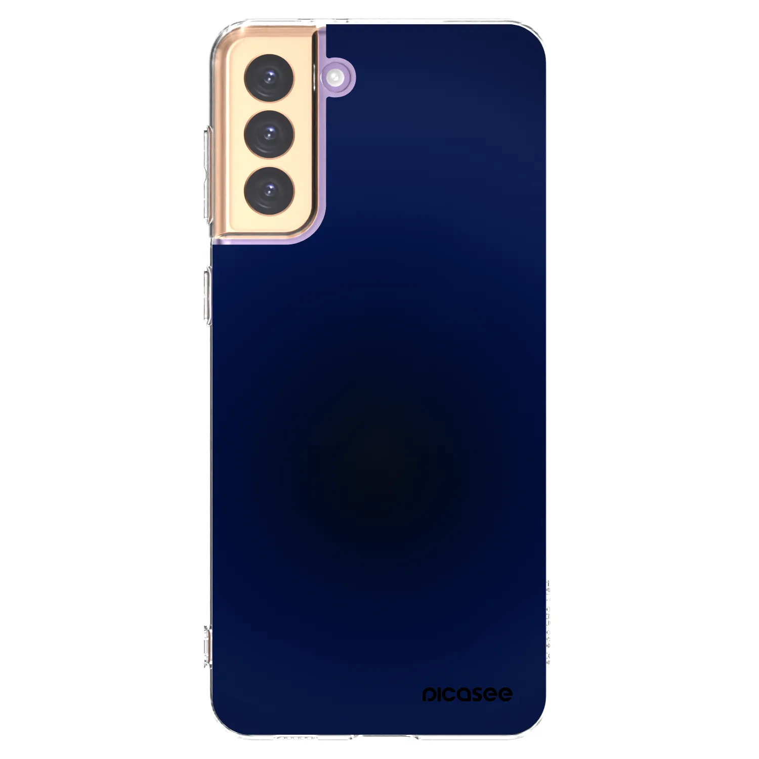 Picasee silikonska prozirna maskica za Samsung Galaxy S21+ 5G G996F - Deep Ocean