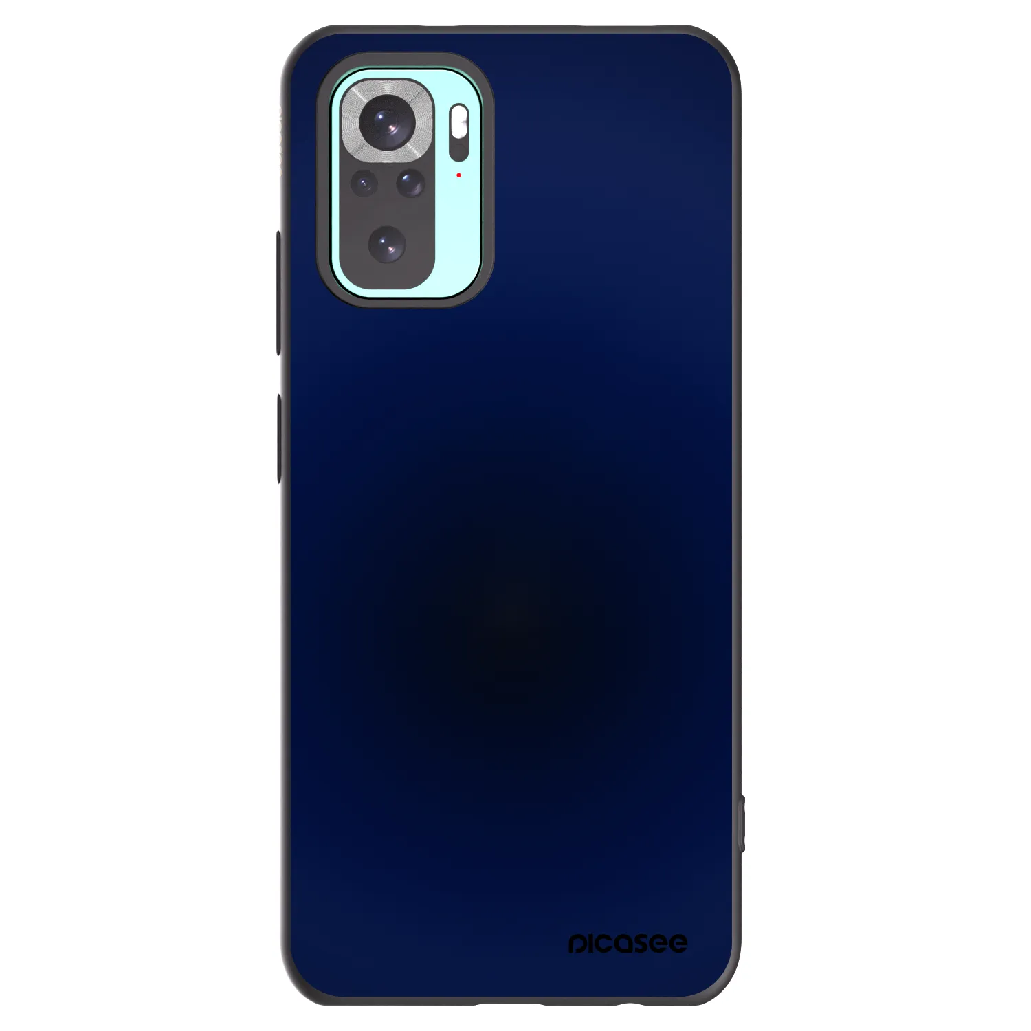 Picasee crna silikonska maskica za Xiaomi Redmi Note 10 Pro - Deep Ocean