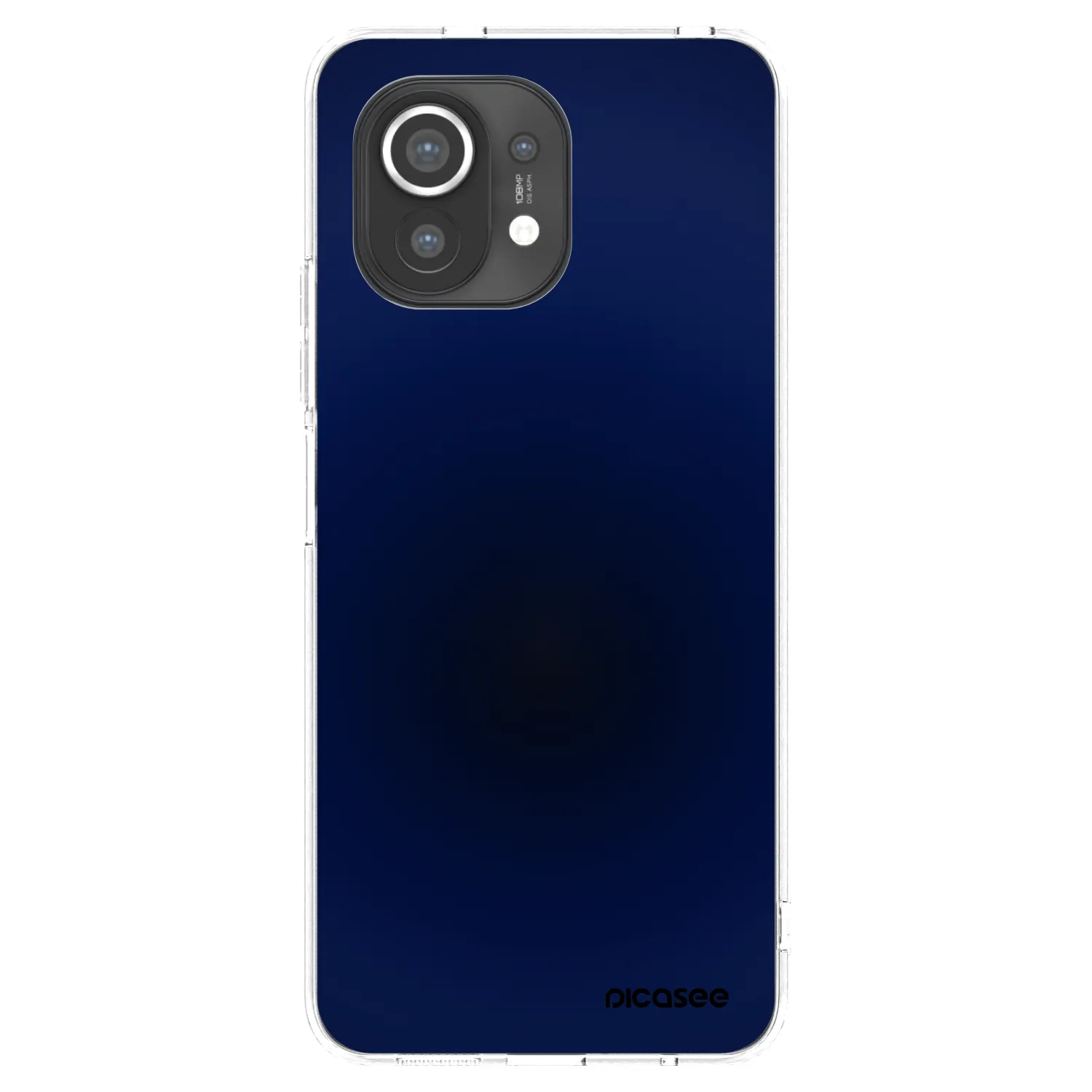 Picasee silikonska prozirna maskica za Xiaomi Mi 11 - Deep Ocean