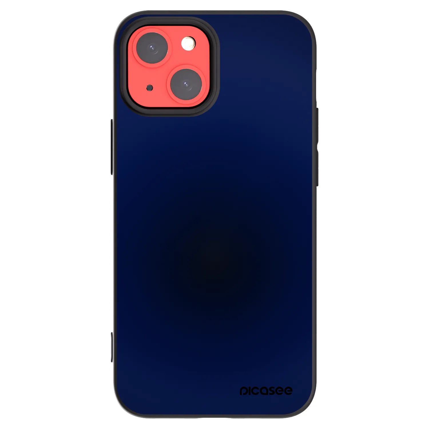 Picasee crna silikonska maskica za Apple iPhone 13 mini - Deep Ocean