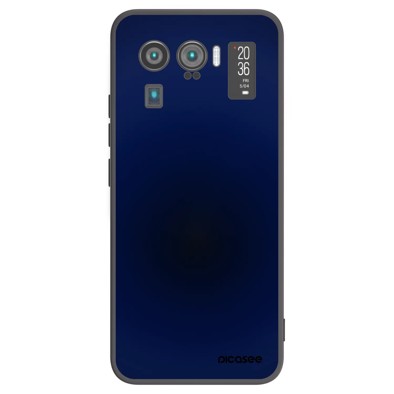 Picasee crna silikonska maskica za Xiaomi Mi 11 Ultra - Deep Ocean