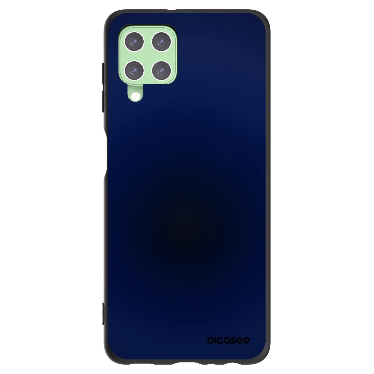 Picasee crna silikonska maskica za Samsung Galaxy A22 A225F 4G - Deep Ocean