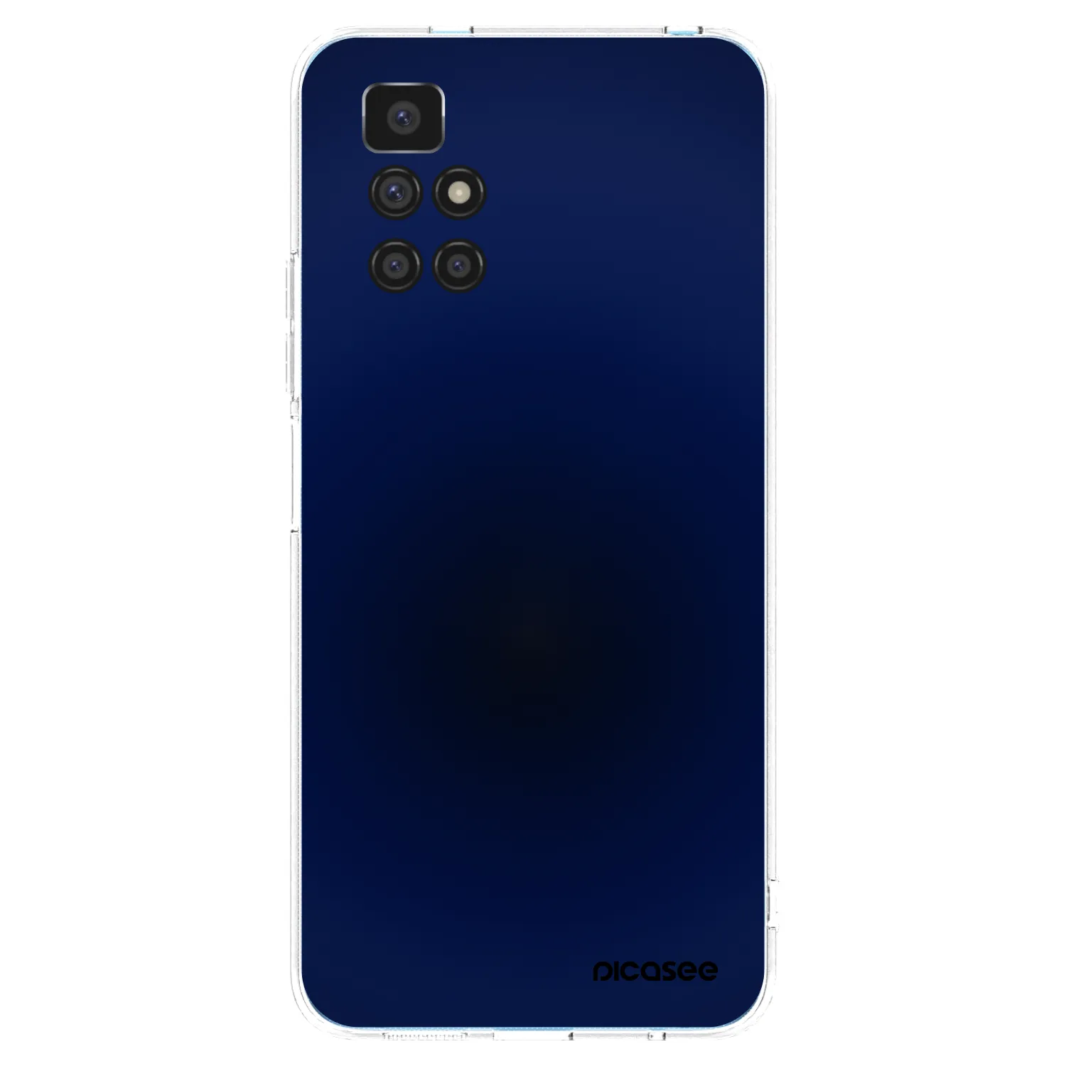 Picasee silikonska prozirna maskica za Xiaomi Redmi 10 - Deep Ocean