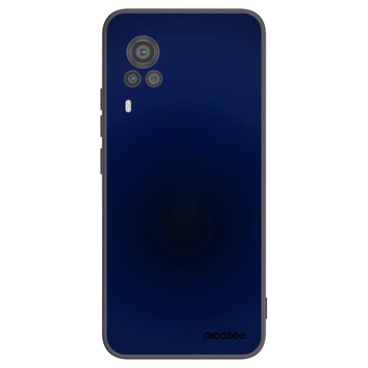 Picasee crna silikonska maskica za Vivo X60 Pro 5G - Deep Ocean