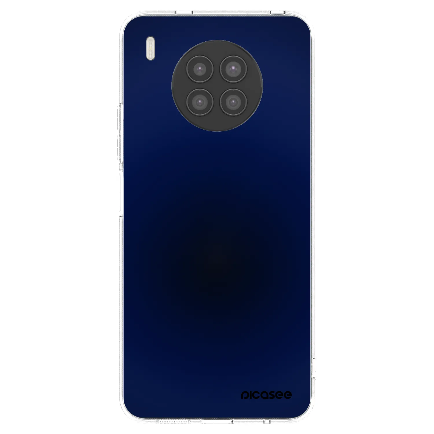 Picasee silikonska prozirna maskica za Huawei Nova 8i - Deep Ocean