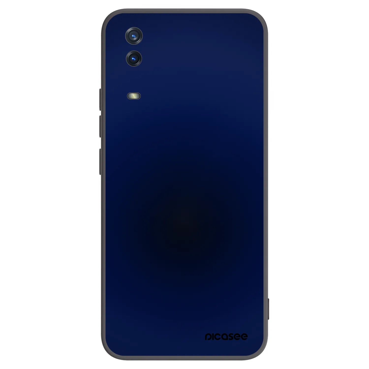 Picasee crna silikonska maskica za Vivo Y11s - Deep Ocean