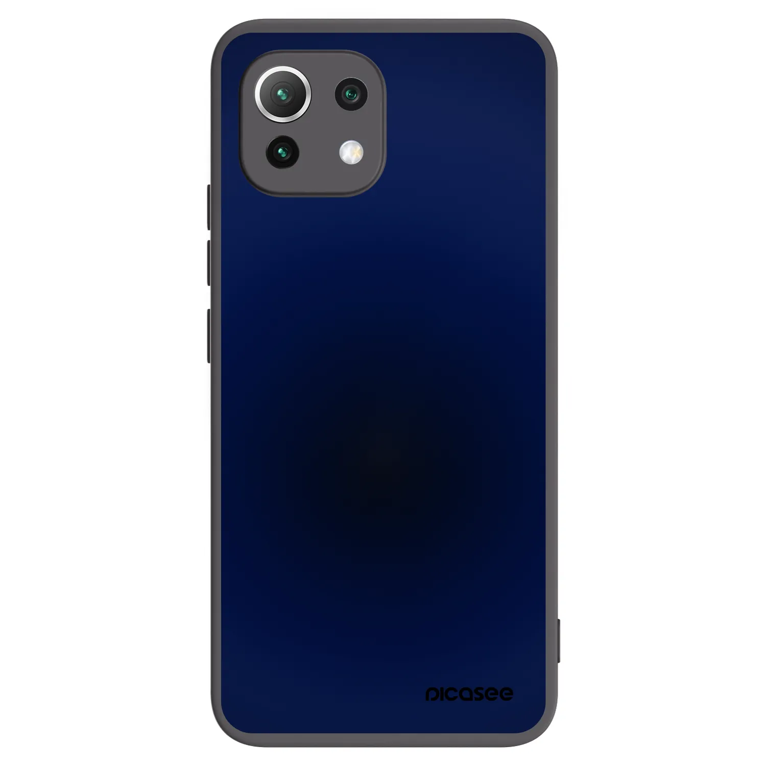 Picasee crna silikonska maskica za Xiaomi 11 Lite 5G NE - Deep Ocean