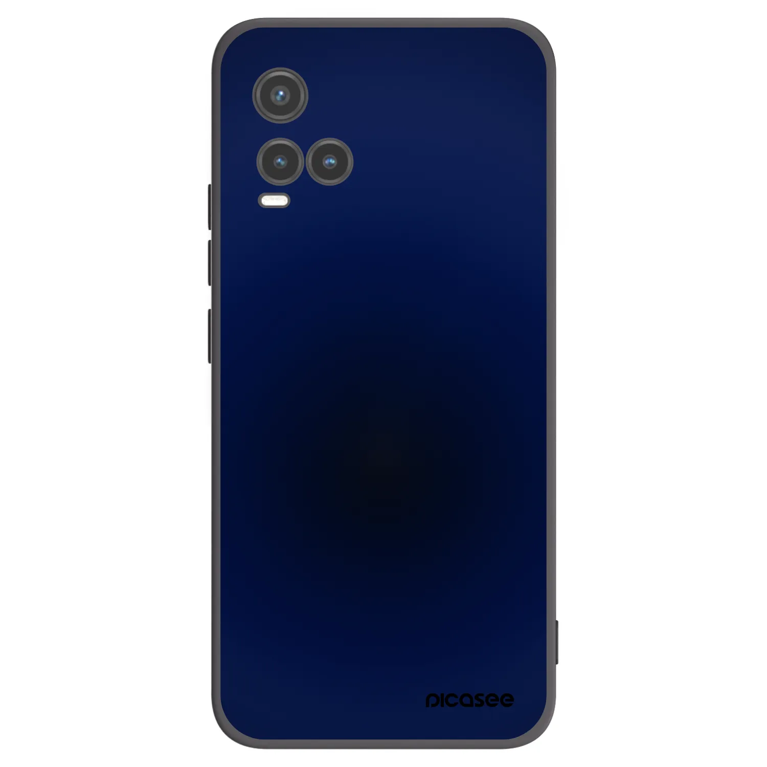 Picasee crna silikonska maskica za Vivo Y33s - Deep Ocean