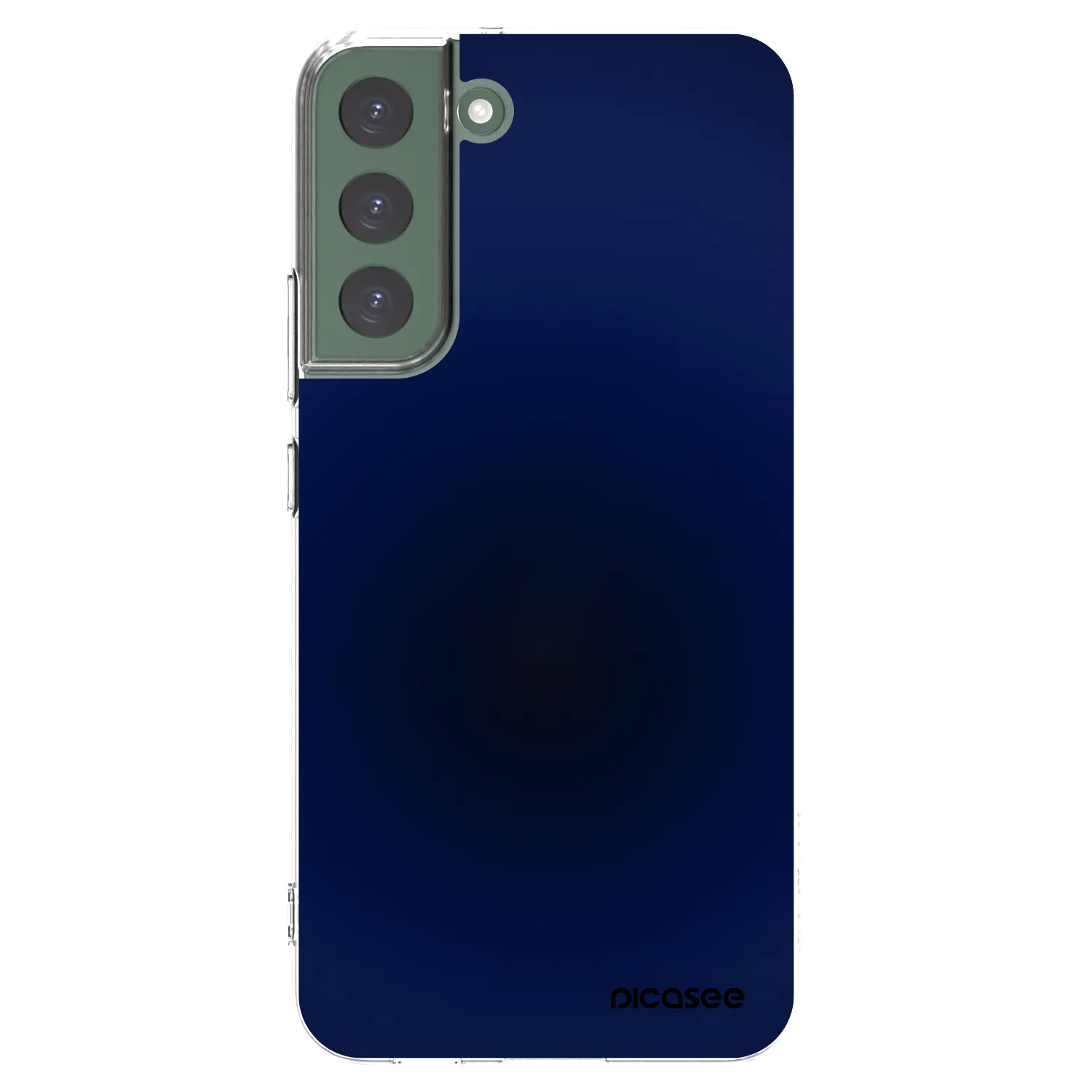 Picasee silikonska prozirna maskica za Samsung Galaxy S22+ 5G - Deep Ocean