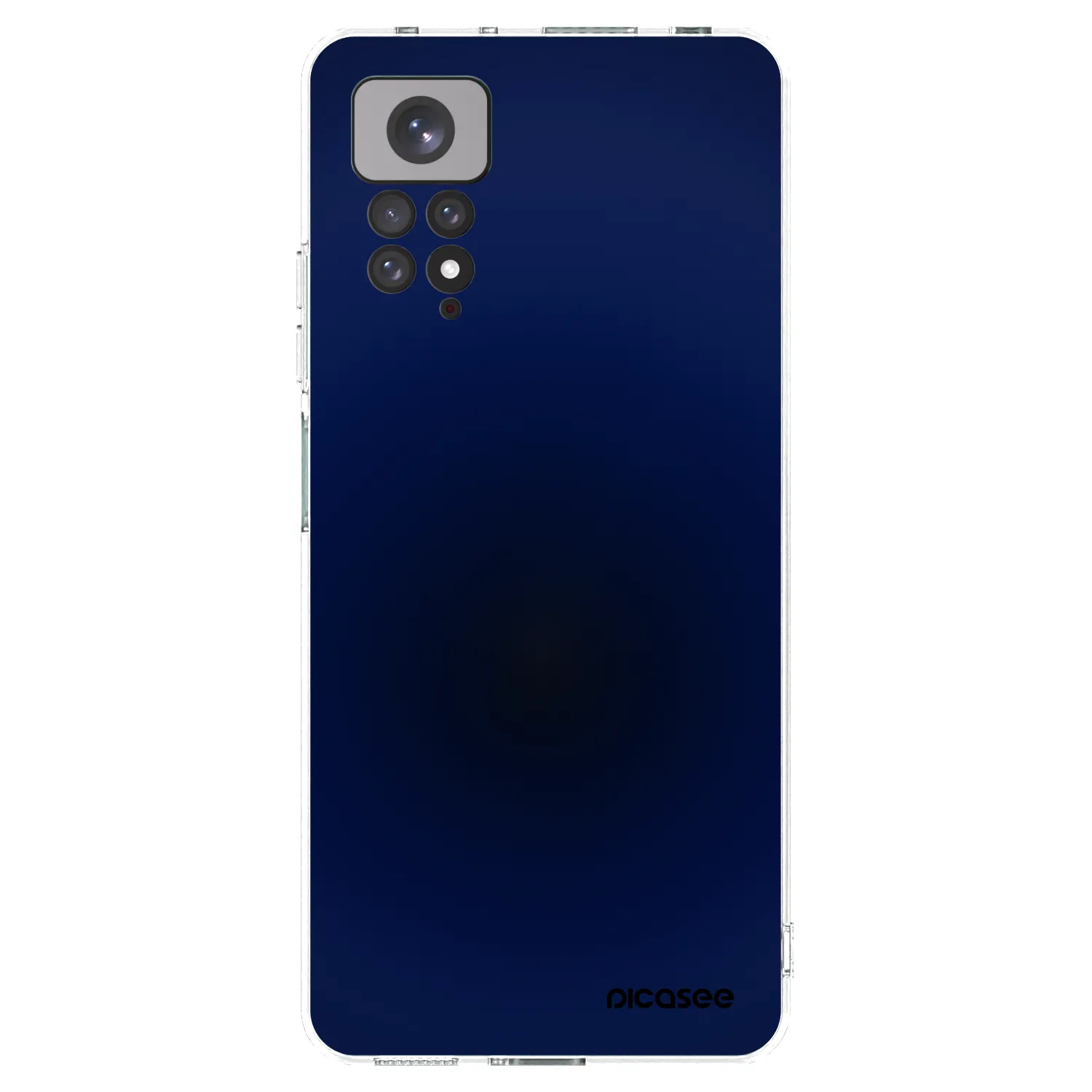 Picasee silikonska prozirna maskica za Xiaomi Redmi Note 11 - Deep Ocean