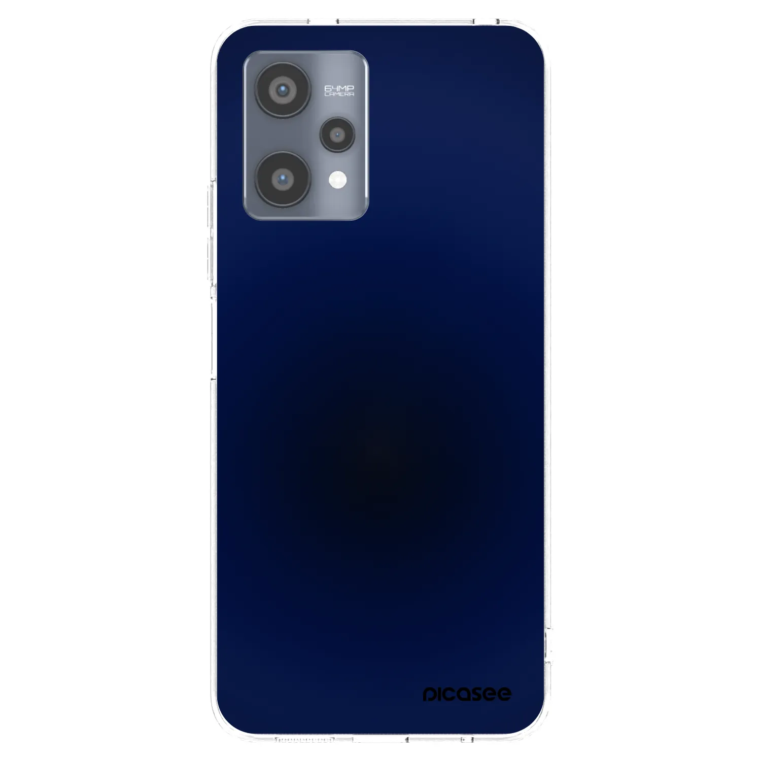 Picasee silikonska prozirna maskica za Realme 9 Pro 5G - Deep Ocean