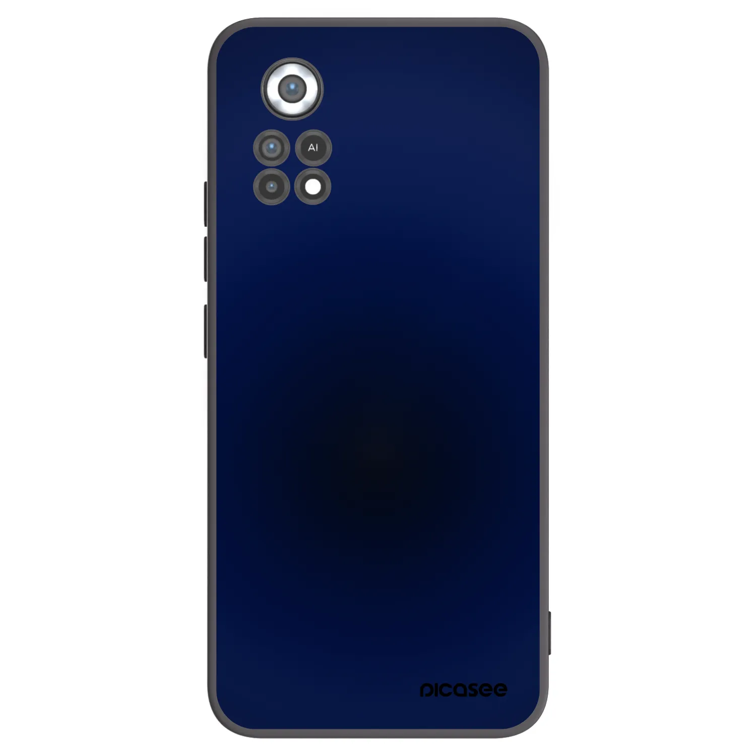 Picasee crna silikonska maskica za Xiaomi Poco X4 Pro 5G - Deep Ocean