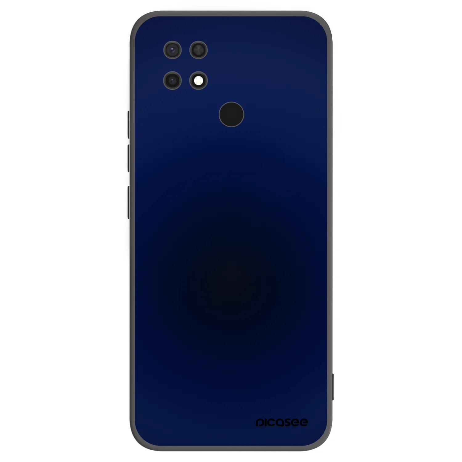 Picasee crna silikonska maskica za Xiaomi Redmi 10C - Deep Ocean