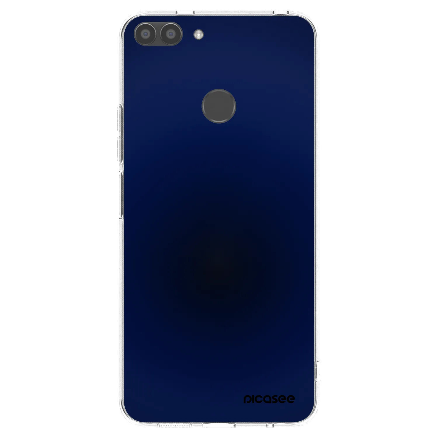 Picasee silikonska prozirna maskica za Huawei P Smart - Deep Ocean