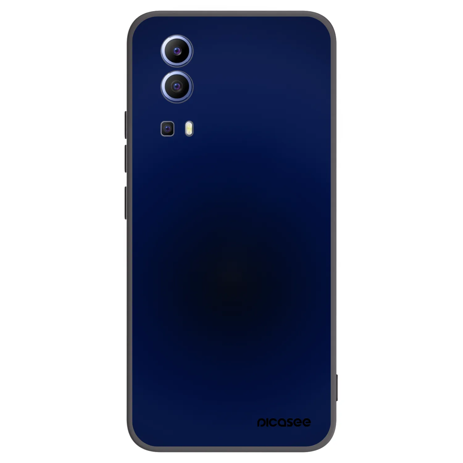 Picasee crna silikonska maskica za Vivo Y52 5G - Deep Ocean