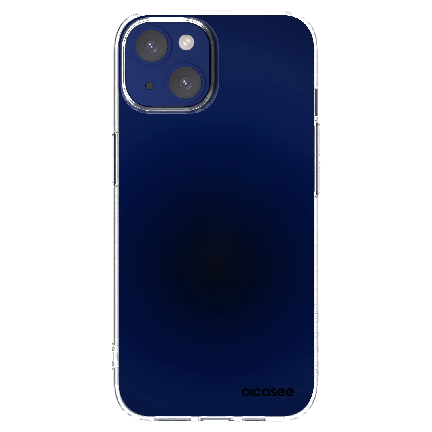 Picasee silikonska prozirna maskica za Apple iPhone 14 - Deep Ocean