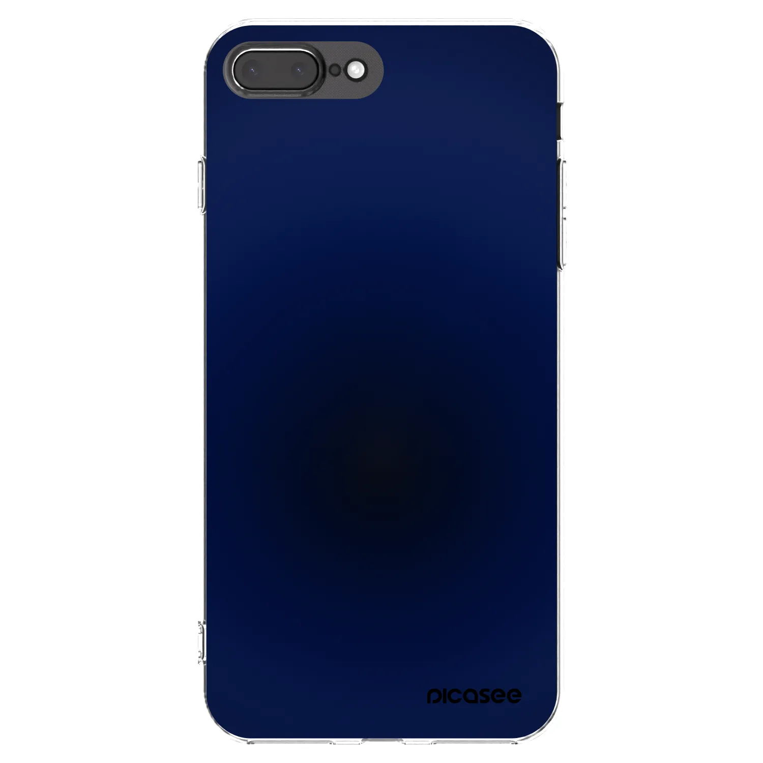Picasee silikonska prozirna maskica za Apple iPhone 8 Plus - Deep Ocean