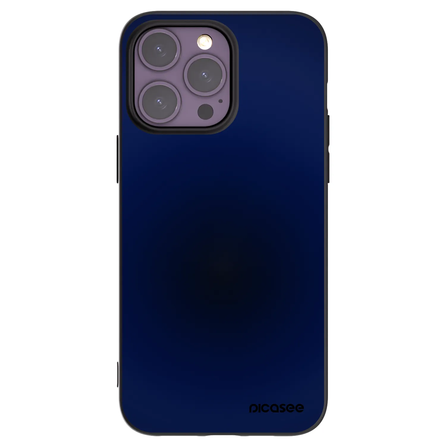 Picasee crna silikonska maskica za Apple iPhone 14 Pro Max - Deep Ocean