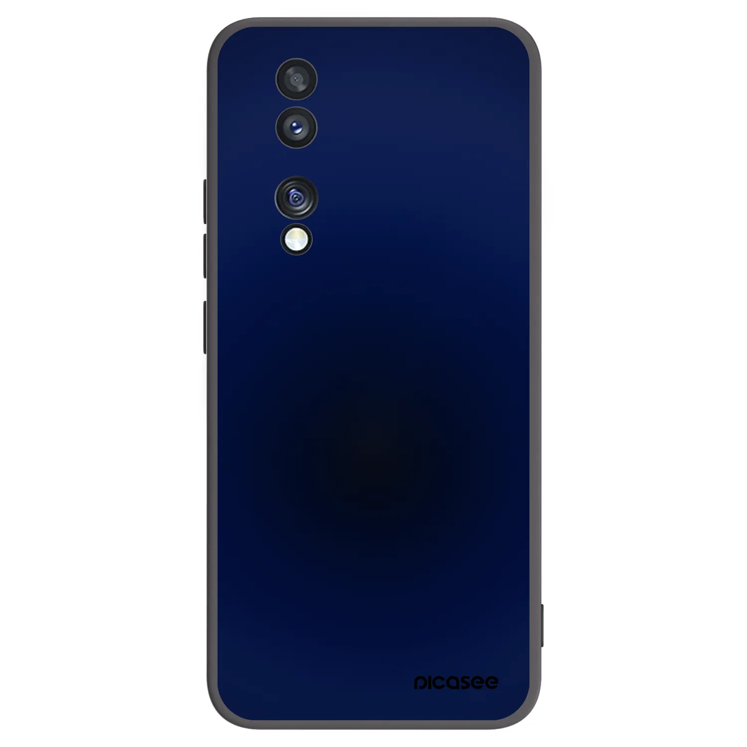 Picasee crna silikonska maskica za Honor 70 - Deep Ocean