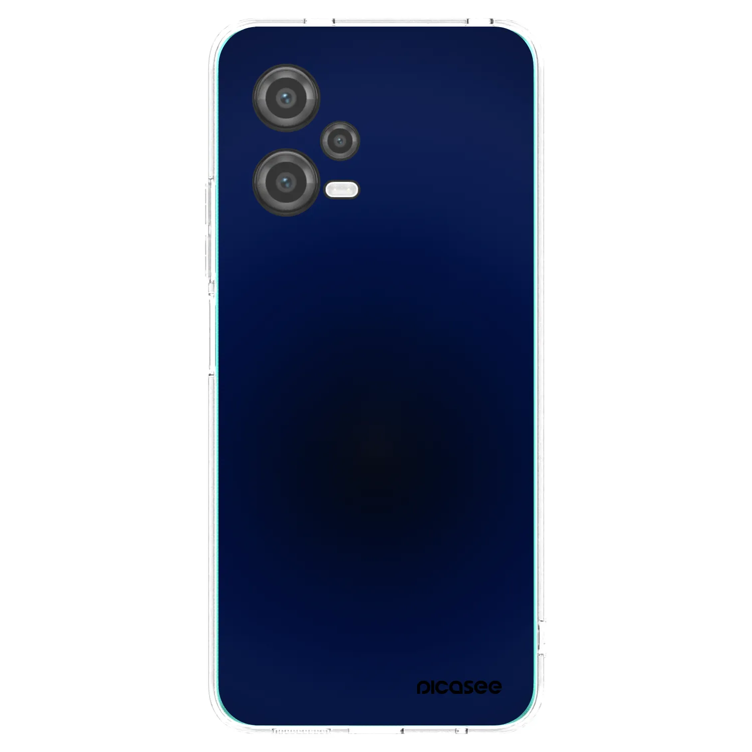Picasee silikonska prozirna maskica za Xiaomi Poco X5 - Deep Ocean