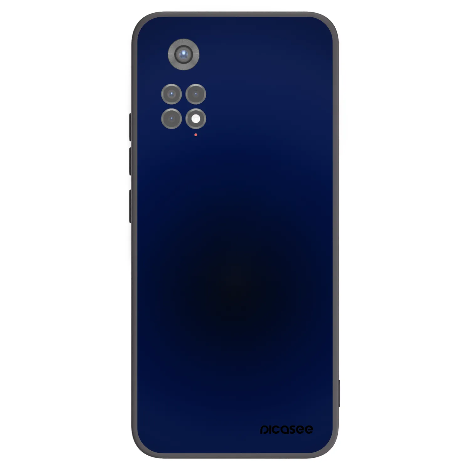 Picasee crna silikonska maskica za Xiaomi Redmi Note 11S 5G - Deep Ocean