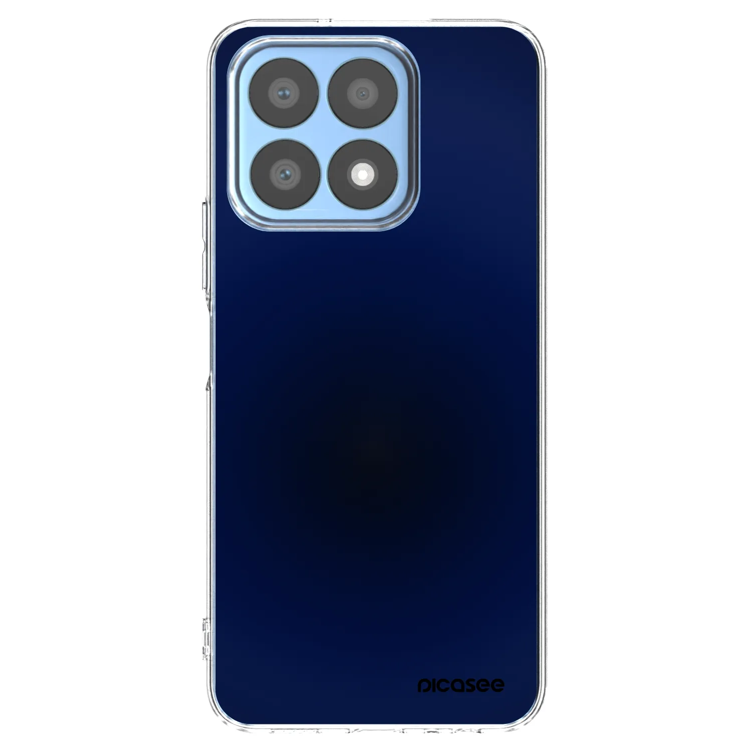 Picasee silikonska prozirna maskica za Honor X8a - Deep Ocean