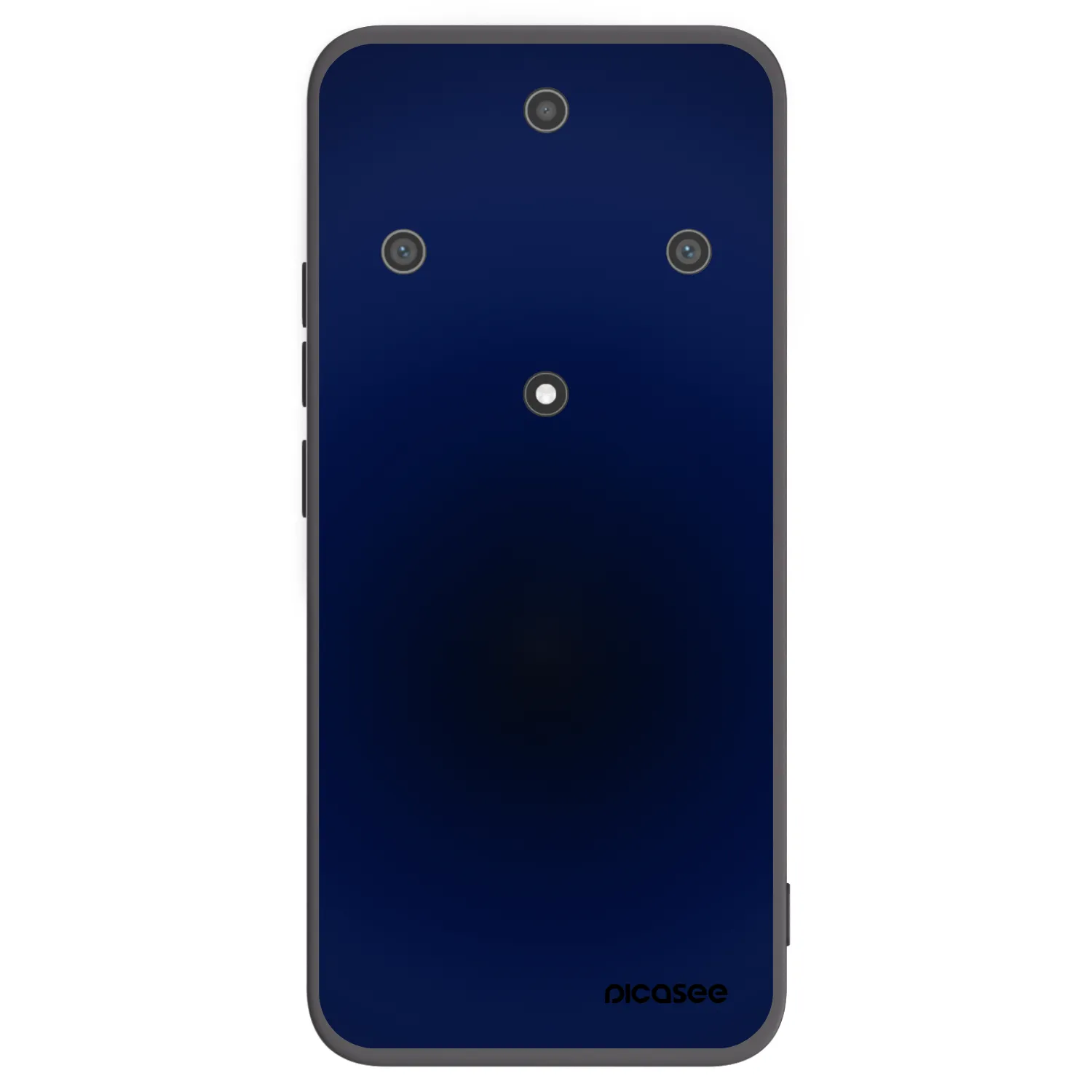 Picasee crna silikonska maskica za Honor Magic5 Lite 5G - Deep Ocean