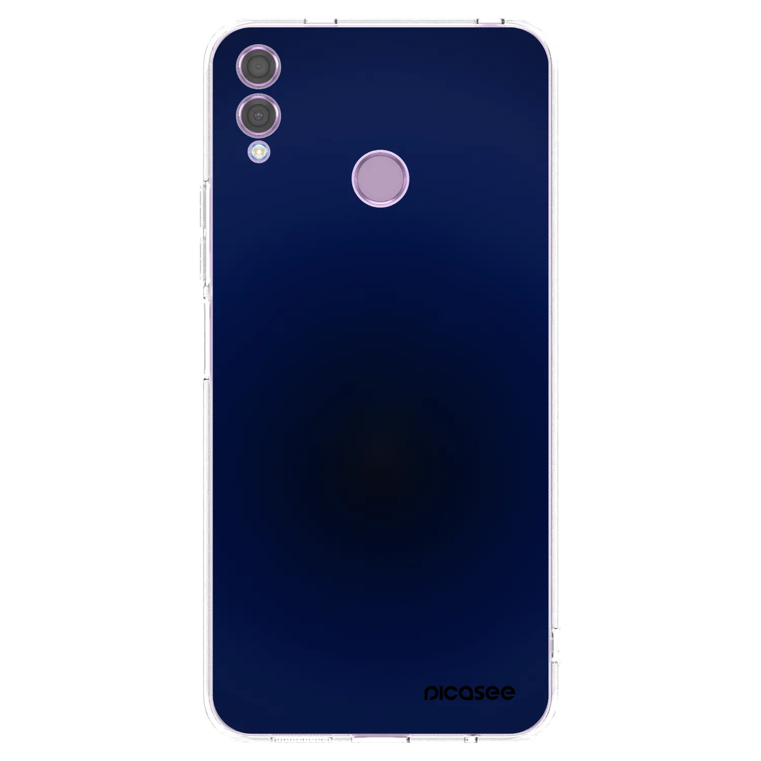 Picasee silikonska prozirna maskica za Honor 8X - Deep Ocean