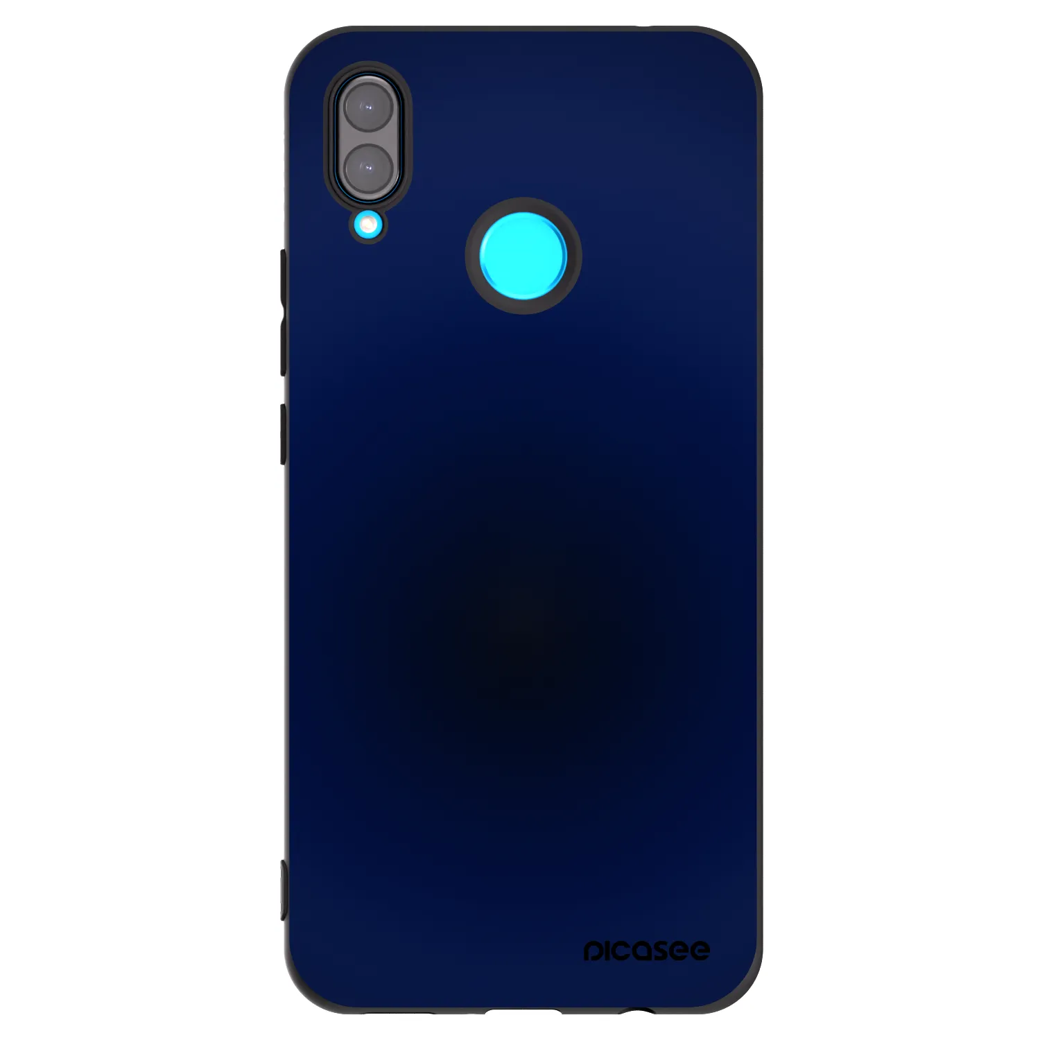 Picasee crna silikonska maskica za Huawei Nova 3 - Deep Ocean