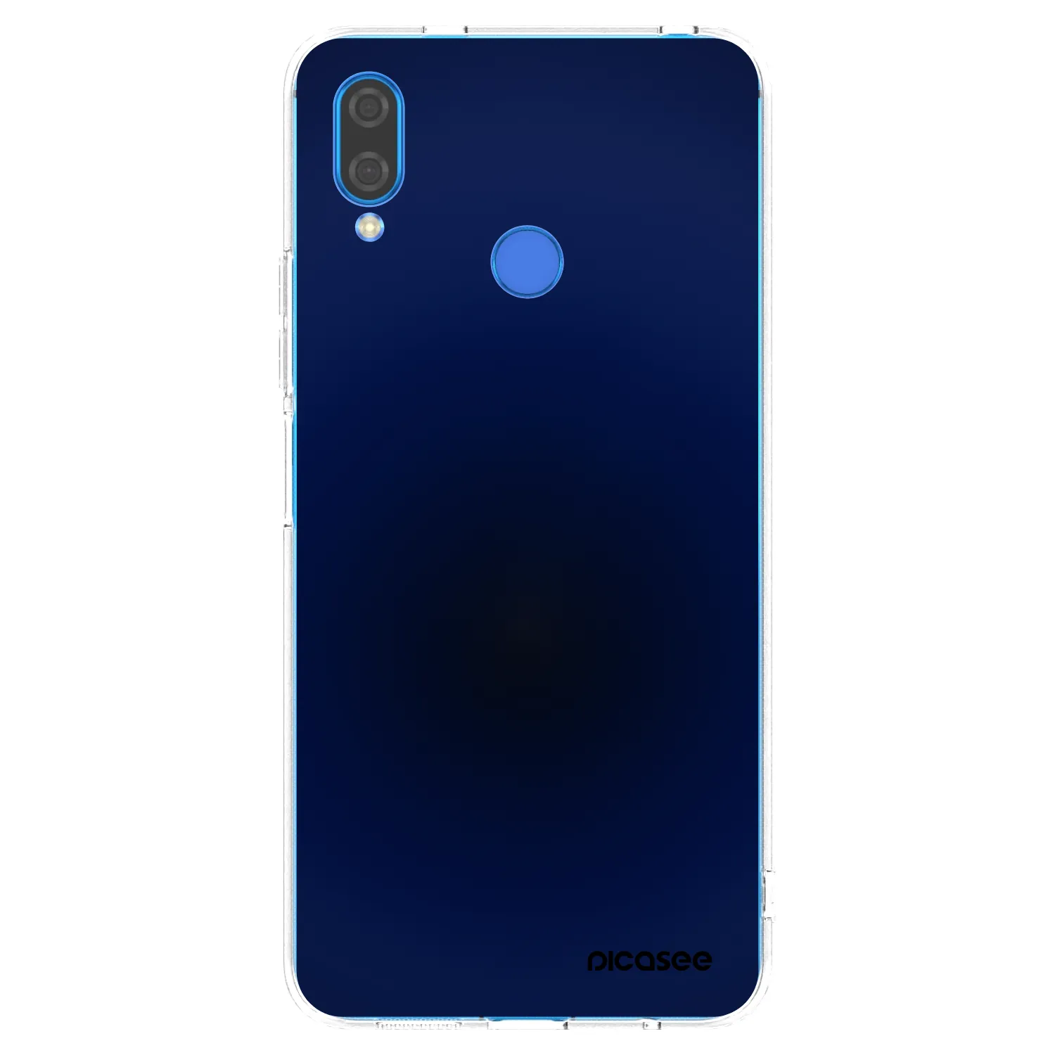 Picasee silikonska prozirna maskica za Huawei Nova 3 - Deep Ocean