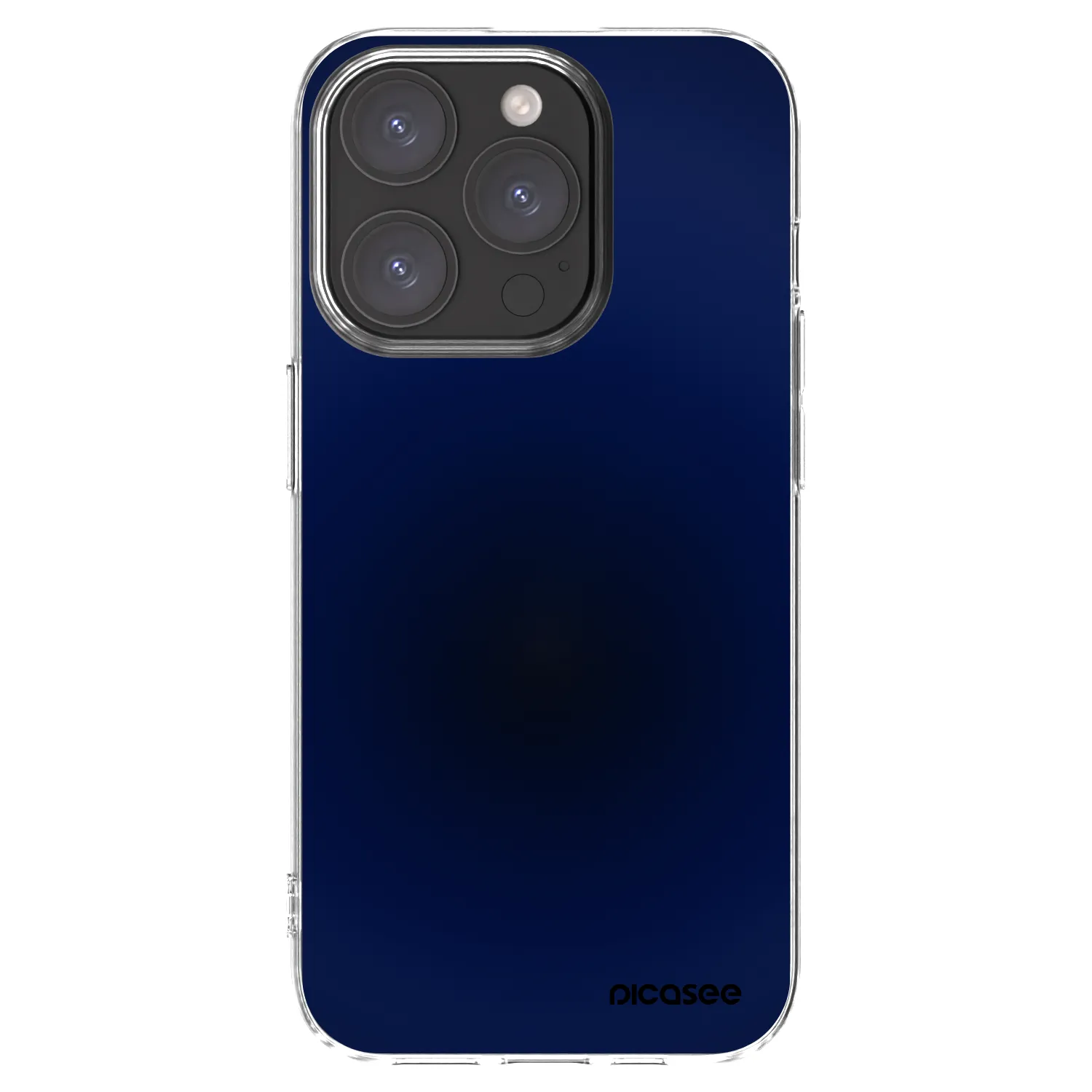 Picasee silikonska prozirna maskica za Apple iPhone 15 Pro - Deep Ocean